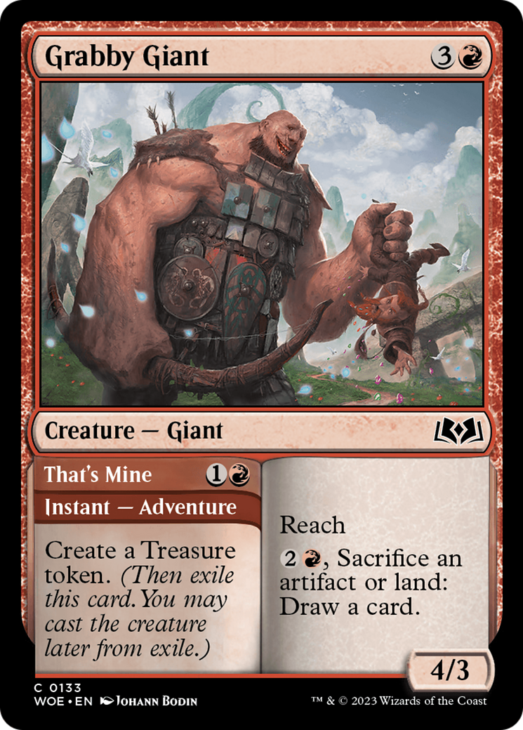 Grabby Giant // That's Mine [Wilds of Eldraine] | Local Legends