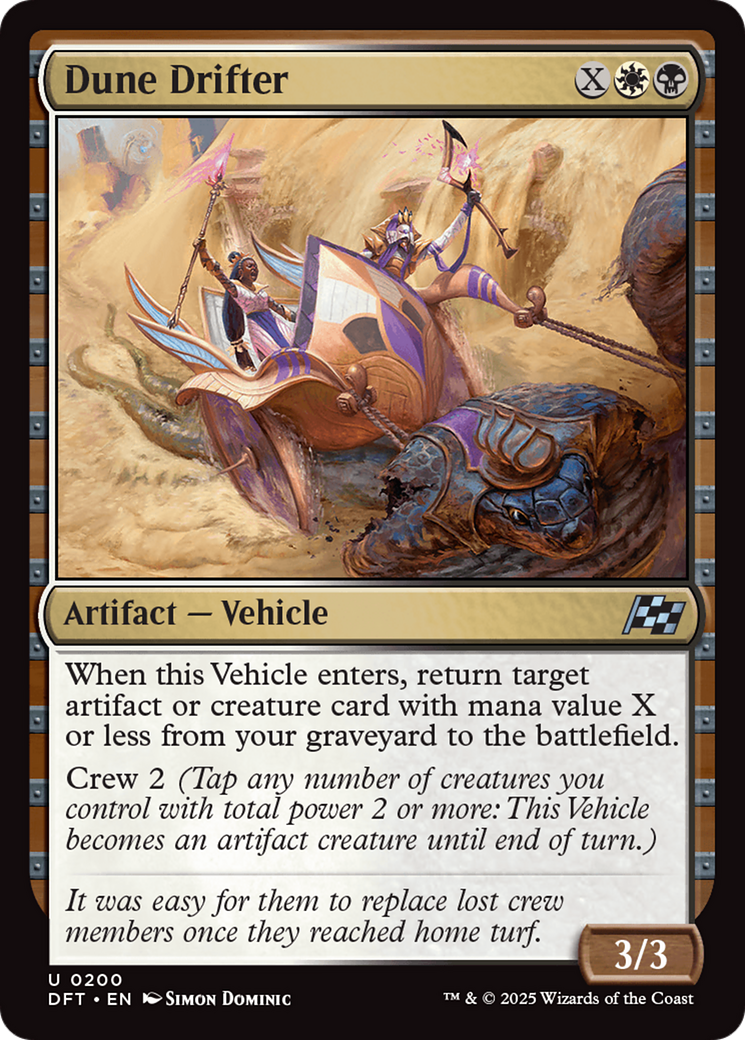 Dune Drifter [Aetherdrift] | Local Legends