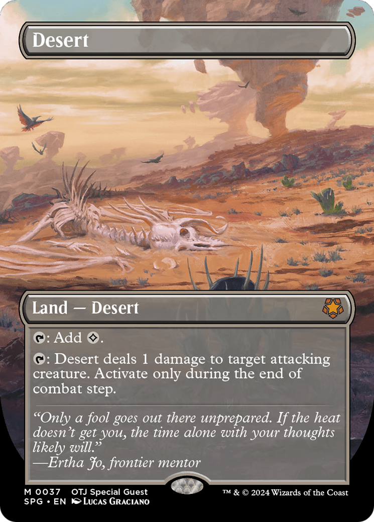 Desert (Borderless) [Outlaws of Thunder Junction Special Guests] | Local Legends