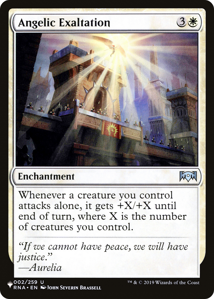 Angelic Exaltation [The List] | Local Legends