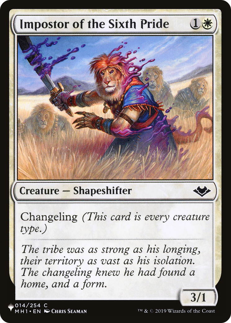 Impostor of the Sixth Pride [The List] | Local Legends