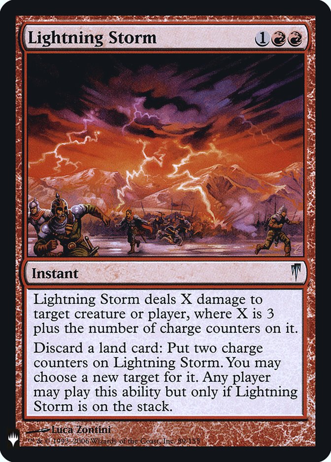 Lightning Storm [Mystery Booster] | Local Legends