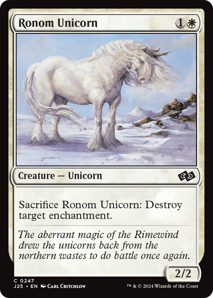 Ronom Unicorn [Foundations Jumpstart] | Local Legends
