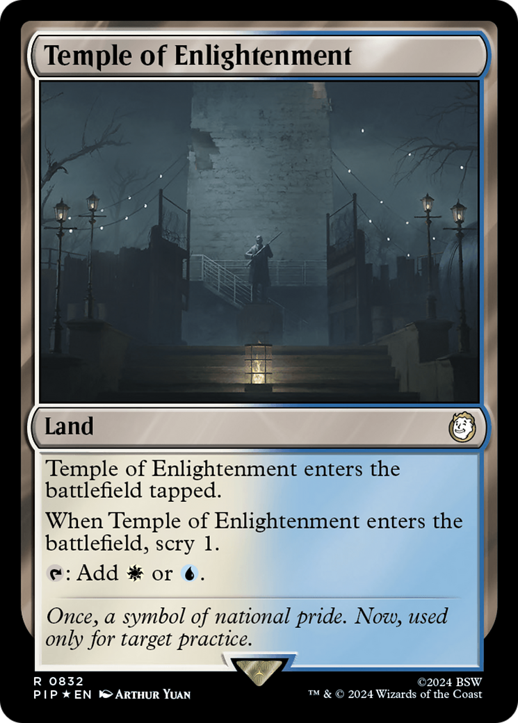 Temple of Enlightenment (Surge Foil) [Fallout] | Local Legends