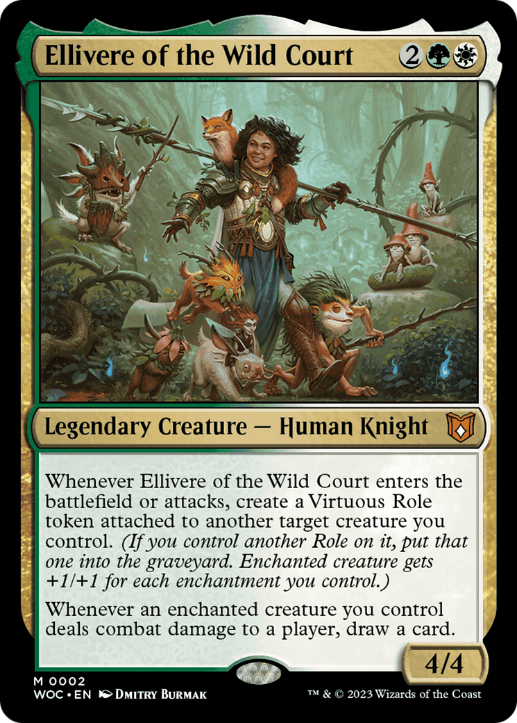Ellivere of the Wild Court [Wilds of Eldraine Commander] | Local Legends