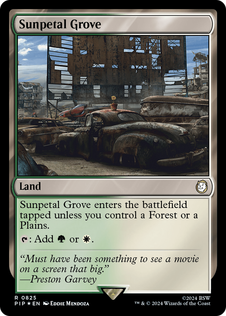 Sunpetal Grove (Surge Foil) [Fallout] | Local Legends