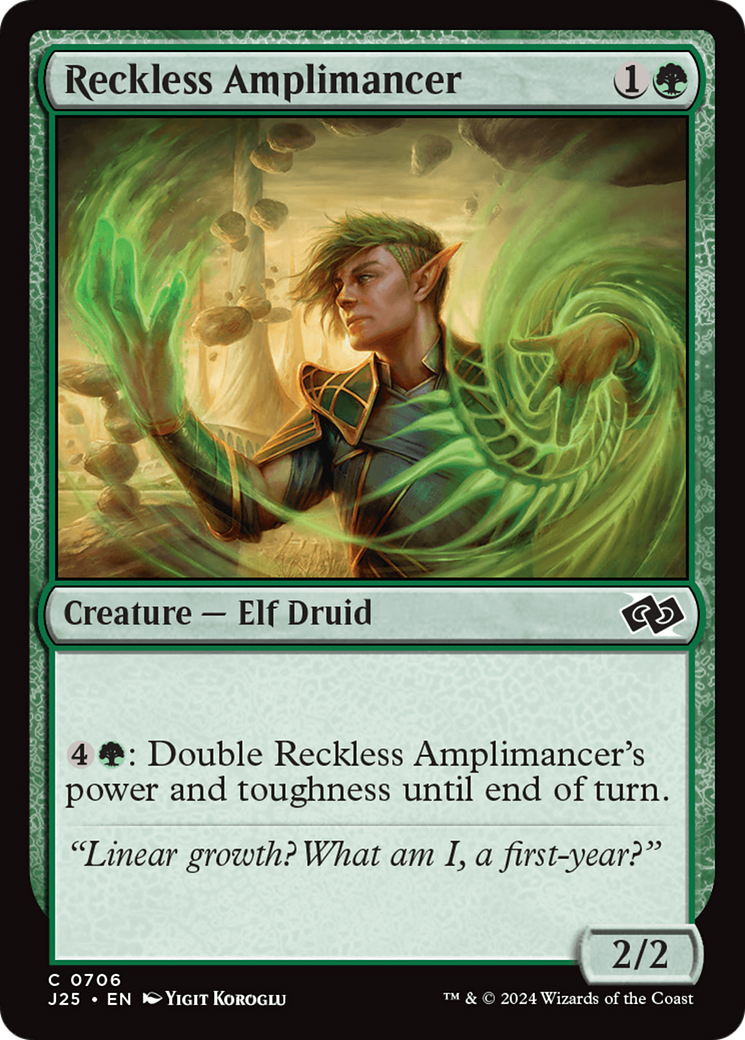 Reckless Amplimancer [Foundations Jumpstart] | Local Legends