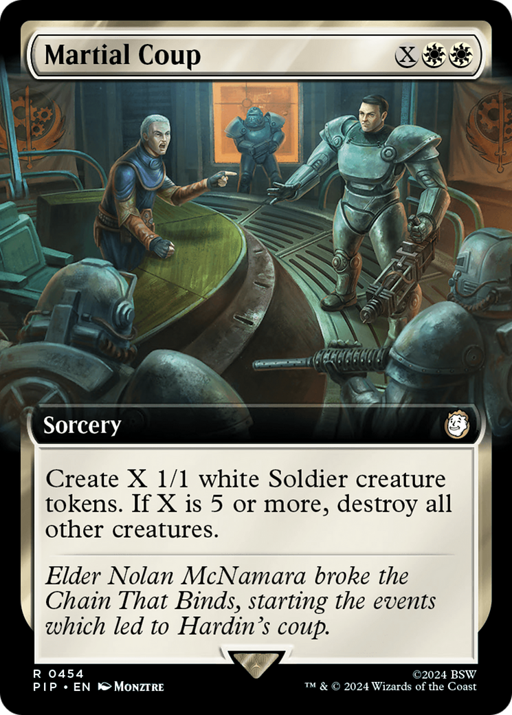 Martial Coup (Extended Art) [Fallout] | Local Legends