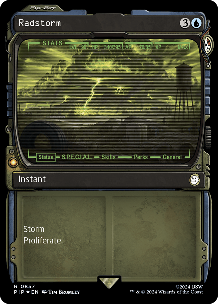 Radstorm (Showcase) (Surge Foil) [Fallout] | Local Legends