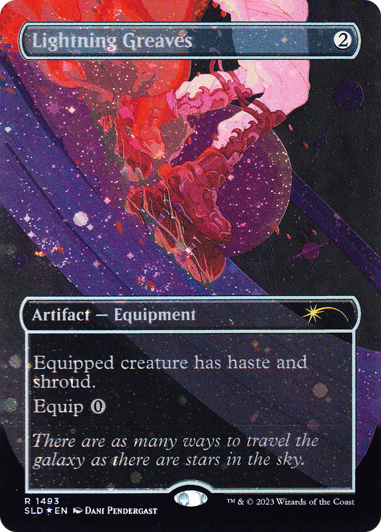 Lightning Greaves (1493) (Galaxy Foil) [Secret Lair Drop Series] | Local Legends