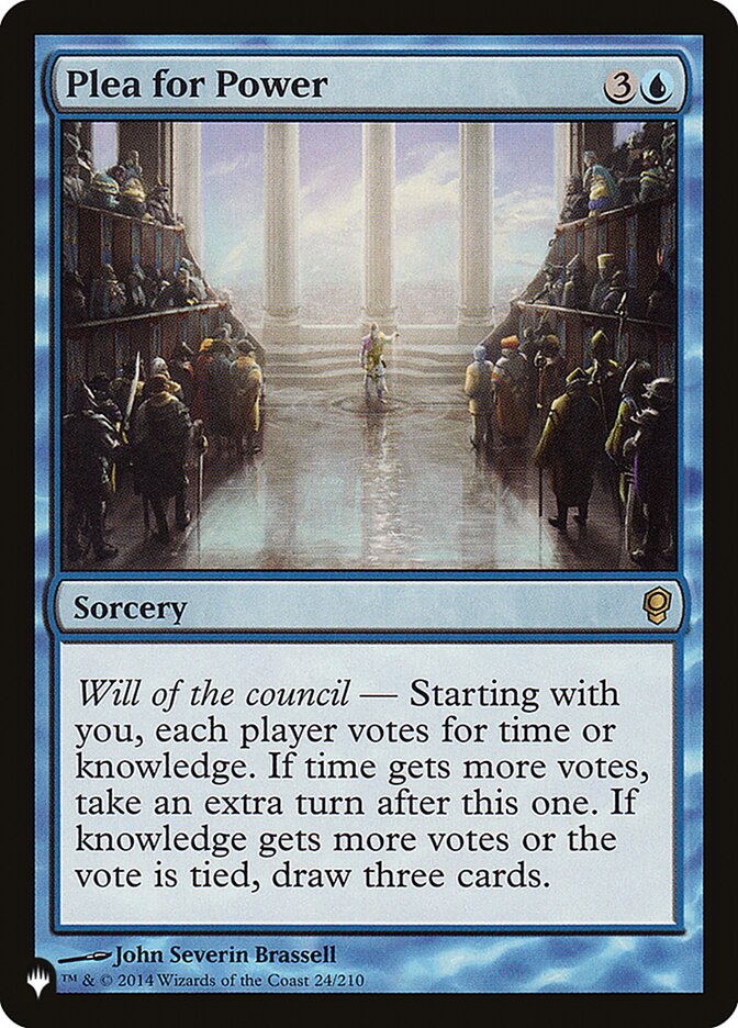 Plea for Power [The List] | Local Legends