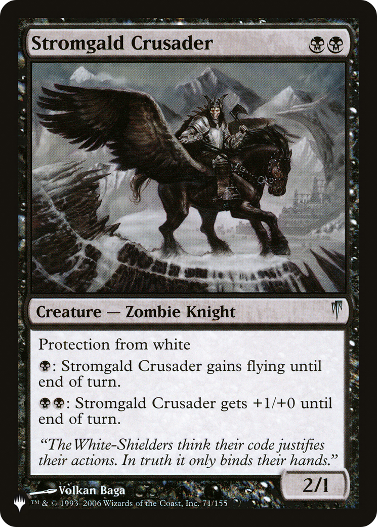 Stromgald Crusader [The List] | Local Legends