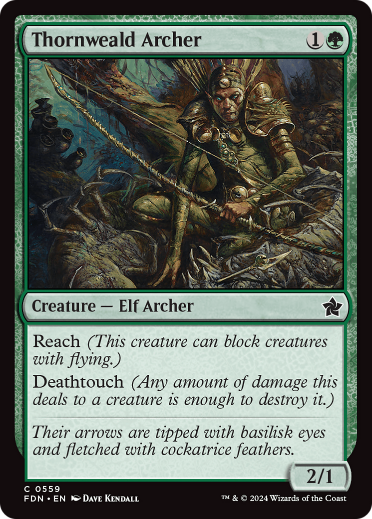 Thornweald Archer [Foundations] | Local Legends