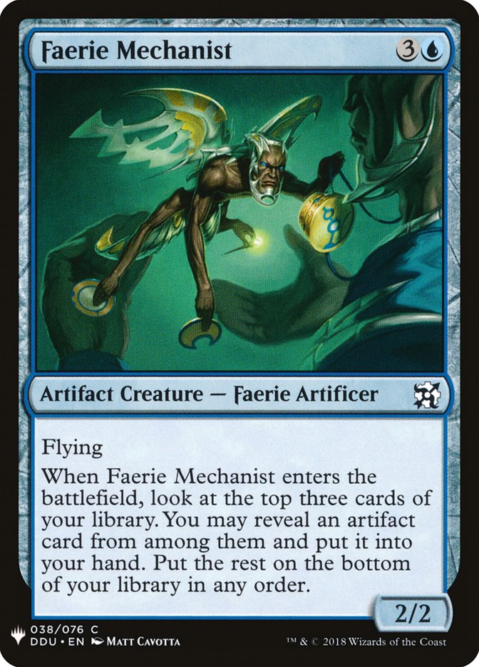 Faerie Mechanist [Mystery Booster] | Local Legends