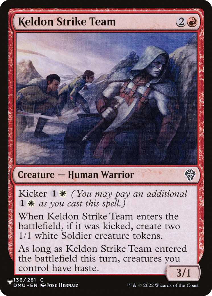 Keldon Strike Team [The List] | Local Legends