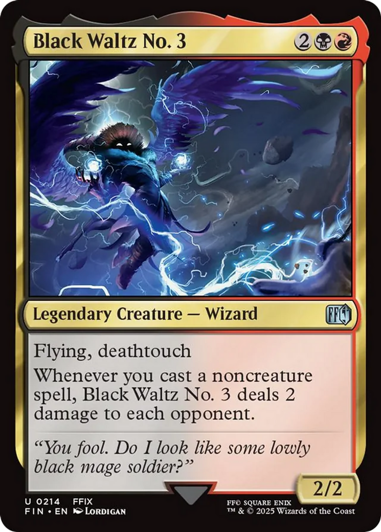 Black Waltz No. 3 [FINAL FANTASY] | Local Legends
