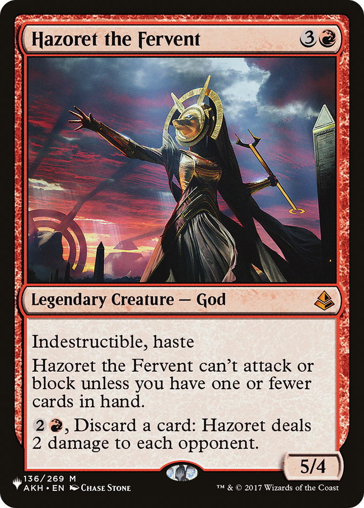 Hazoret the Fervent [The List] | Local Legends