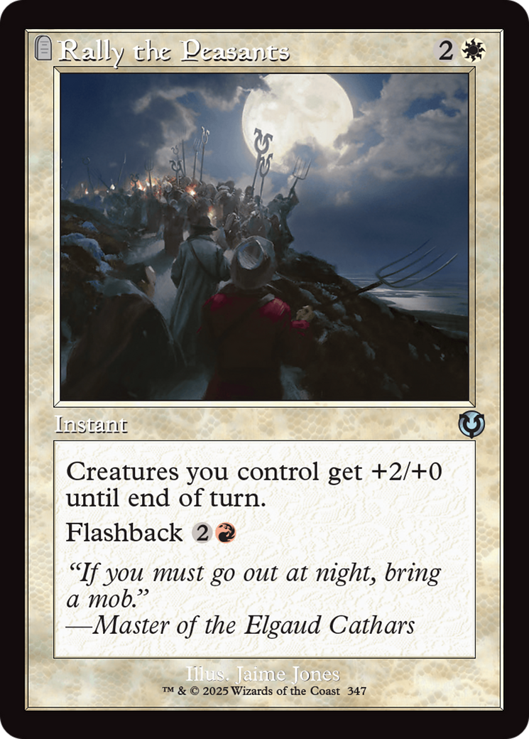Rally the Peasants (Retro Frame) [Innistrad Remastered] | Local Legends