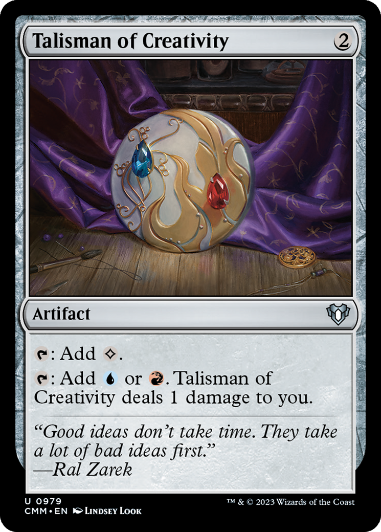 Talisman of Creativity [Commander Masters] | Local Legends