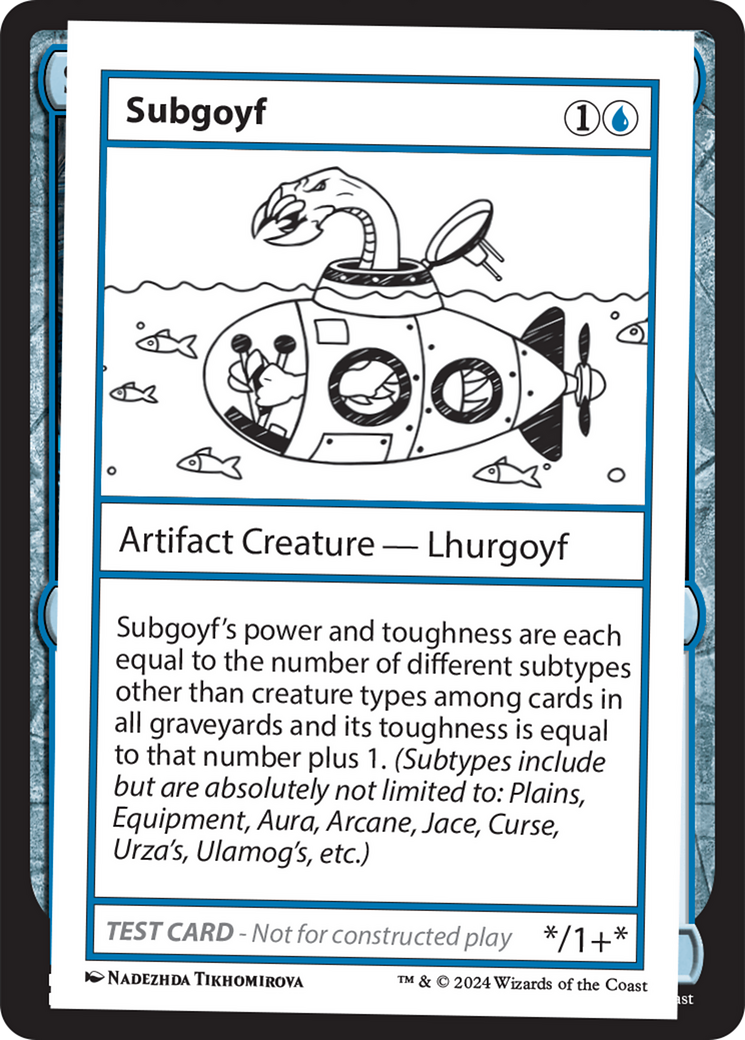 Subgoyf [Mystery Booster 2 Playtest Cards] | Local Legends