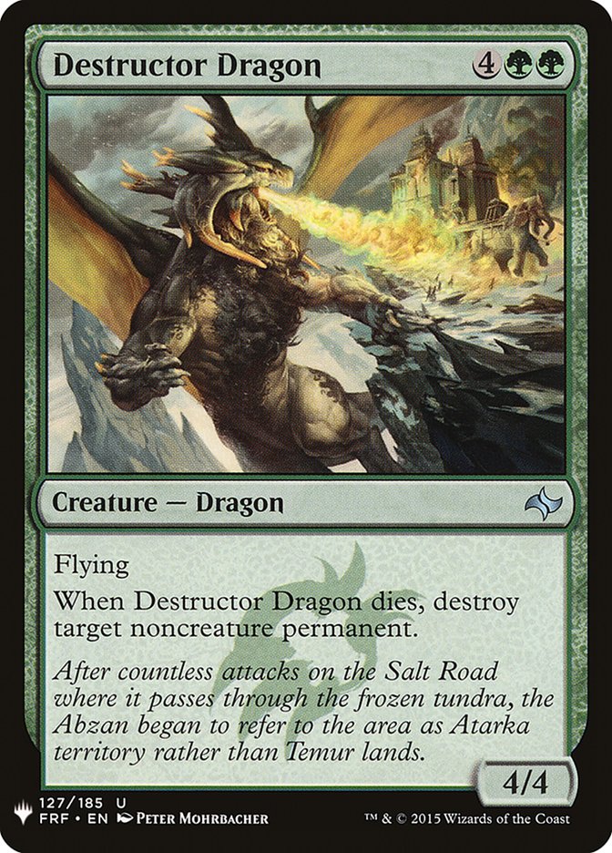 Destructor Dragon [Mystery Booster] | Local Legends