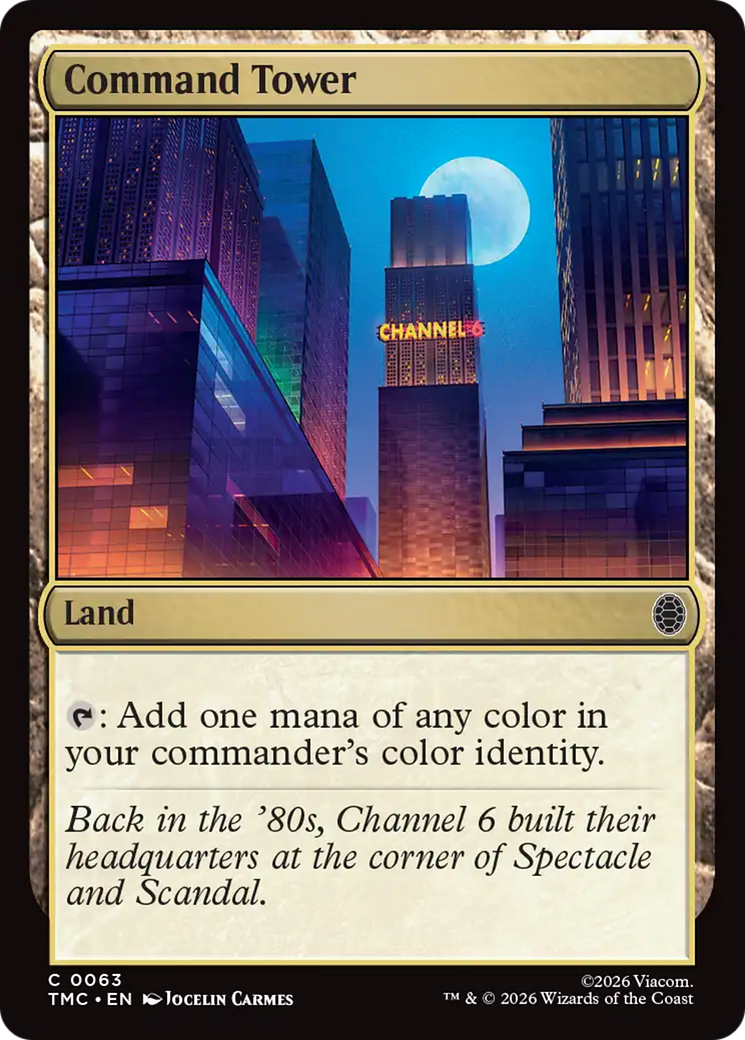 Command Tower [Teenage Mutant Ninja Turtles Commander] | Local Legends