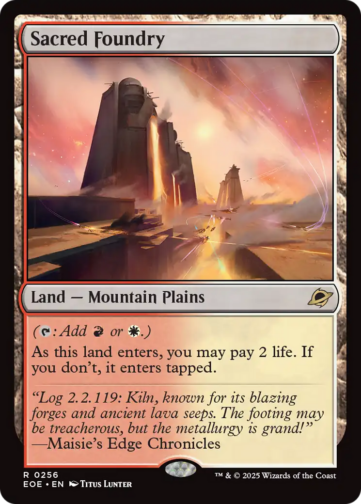 Sacred Foundry [Edge of Eternities] | Local Legends