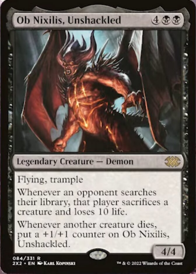 Ob Nixilis, Unshackled [Double Masters 2022] | Local Legends