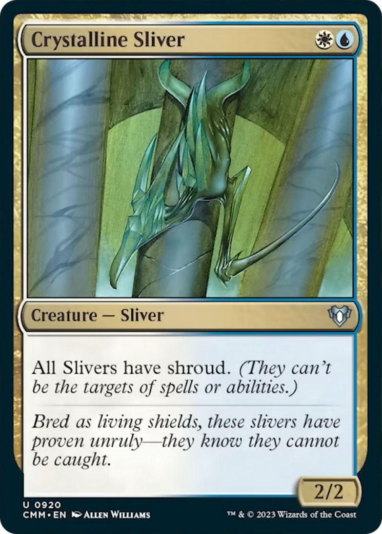 Crystalline Sliver [Commander Masters] | Local Legends