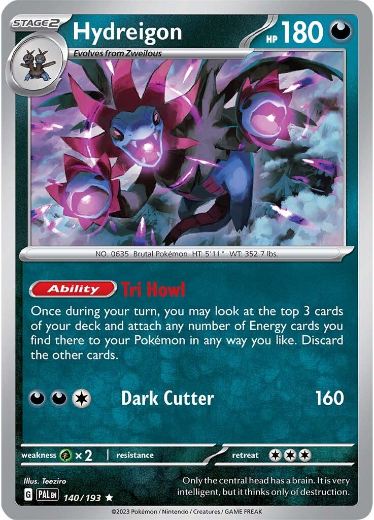 Hydreigon (140/193) [Scarlet & Violet: Paldea Evolved] | Golgari Games