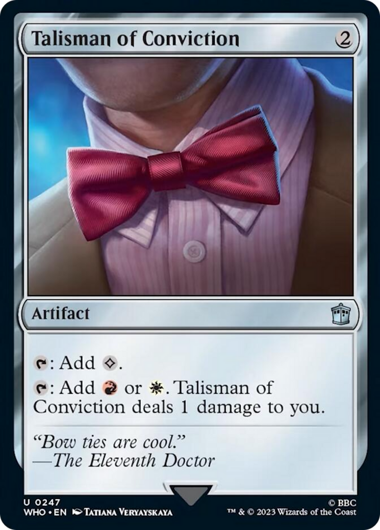 Talisman of Conviction [Doctor Who] | Local Legends