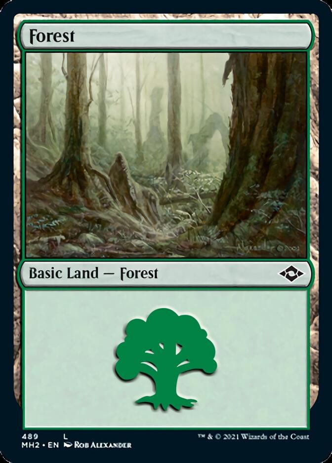 Forest (489) [Modern Horizons 2] | Golgari Games