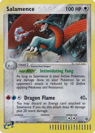 Salamence (19/97) (League Promo 2004) [League & Championship Cards] | Golgari Games