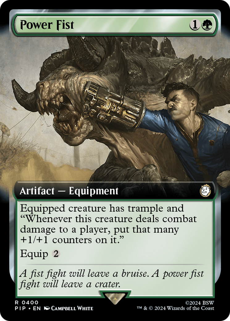 Power Fist (Extended Art) [Fallout] | Golgari Games