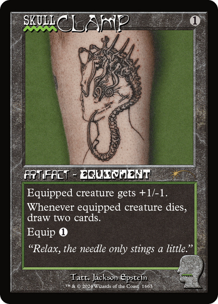 Skullclamp (Rainbow Foil) [Secret Lair Drop Series] | Local Legends