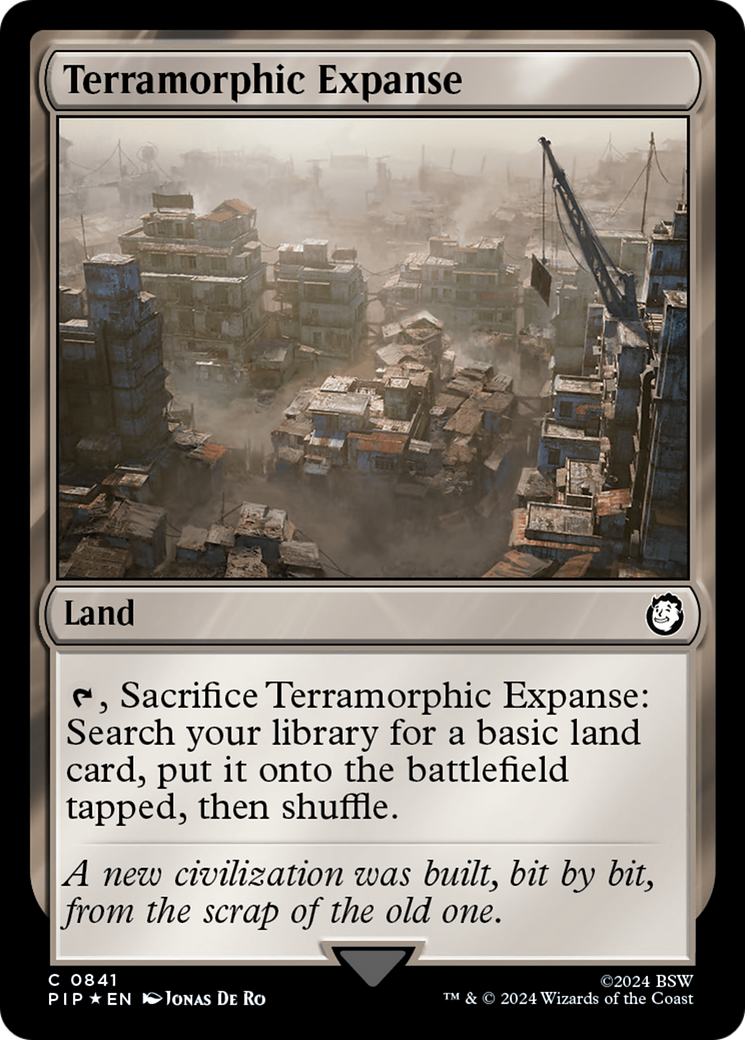 Terramorphic Expanse (Surge Foil) [Fallout] | Local Legends