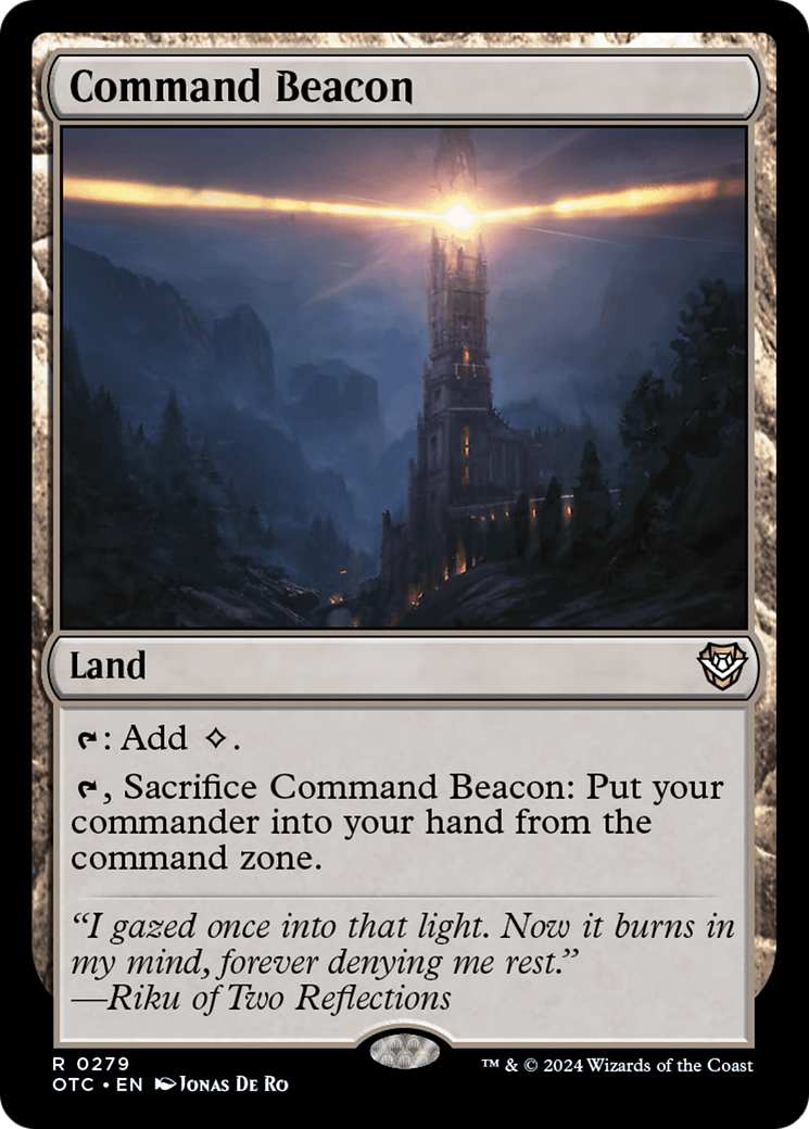 Command Beacon [Outlaws of Thunder Junction Commander] | Local Legends