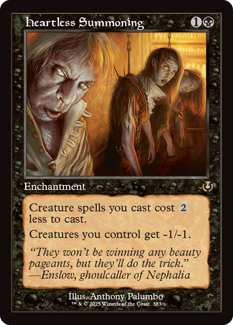 Heartless Summoning (Retro Frame) [Innistrad Remastered] | Local Legends