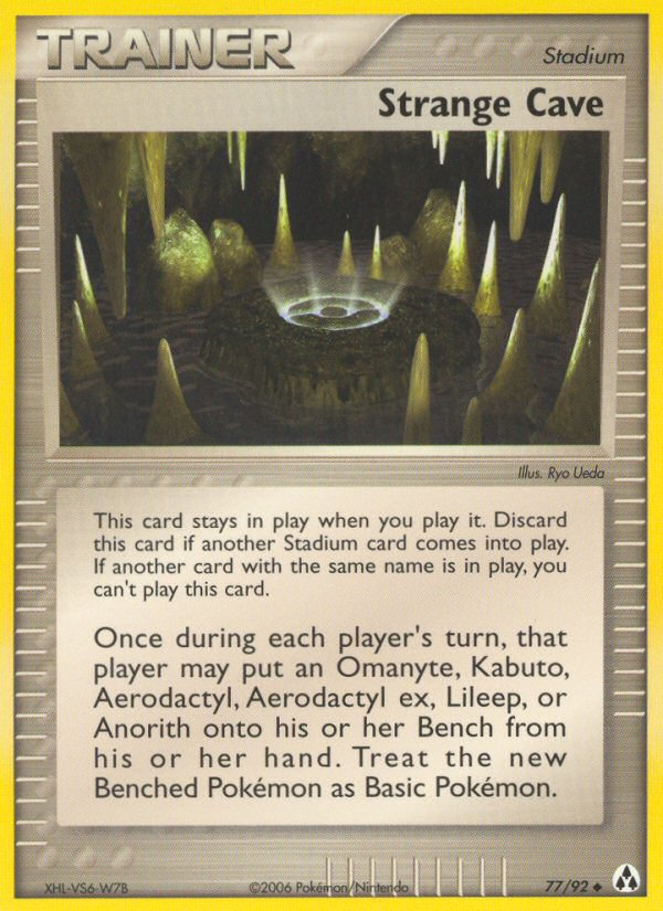 Strange Cave (77/92) [EX: Legend Maker] | Local Legends