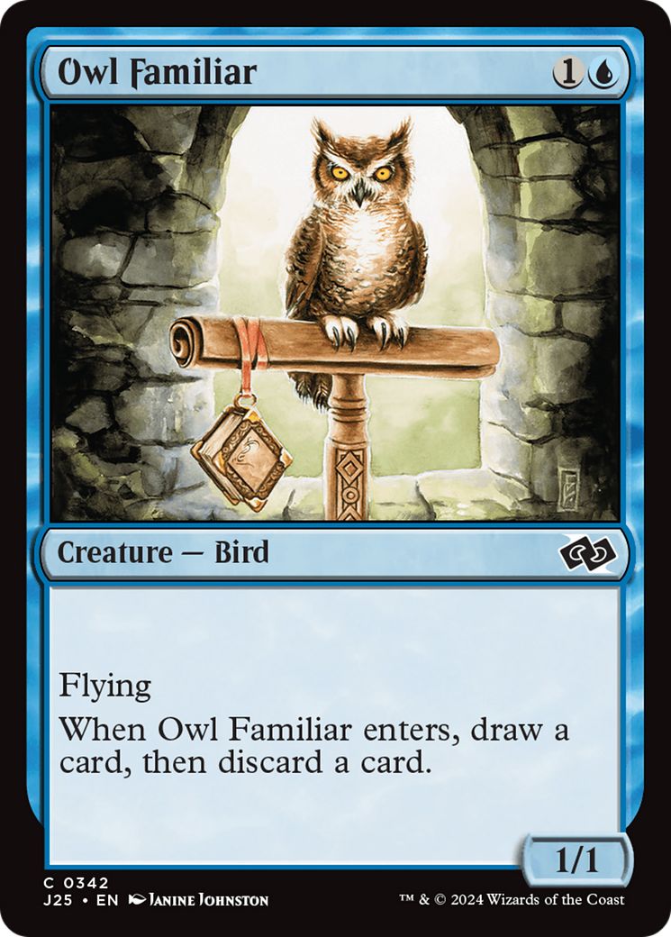 Owl Familiar [Foundations Jumpstart] | Local Legends