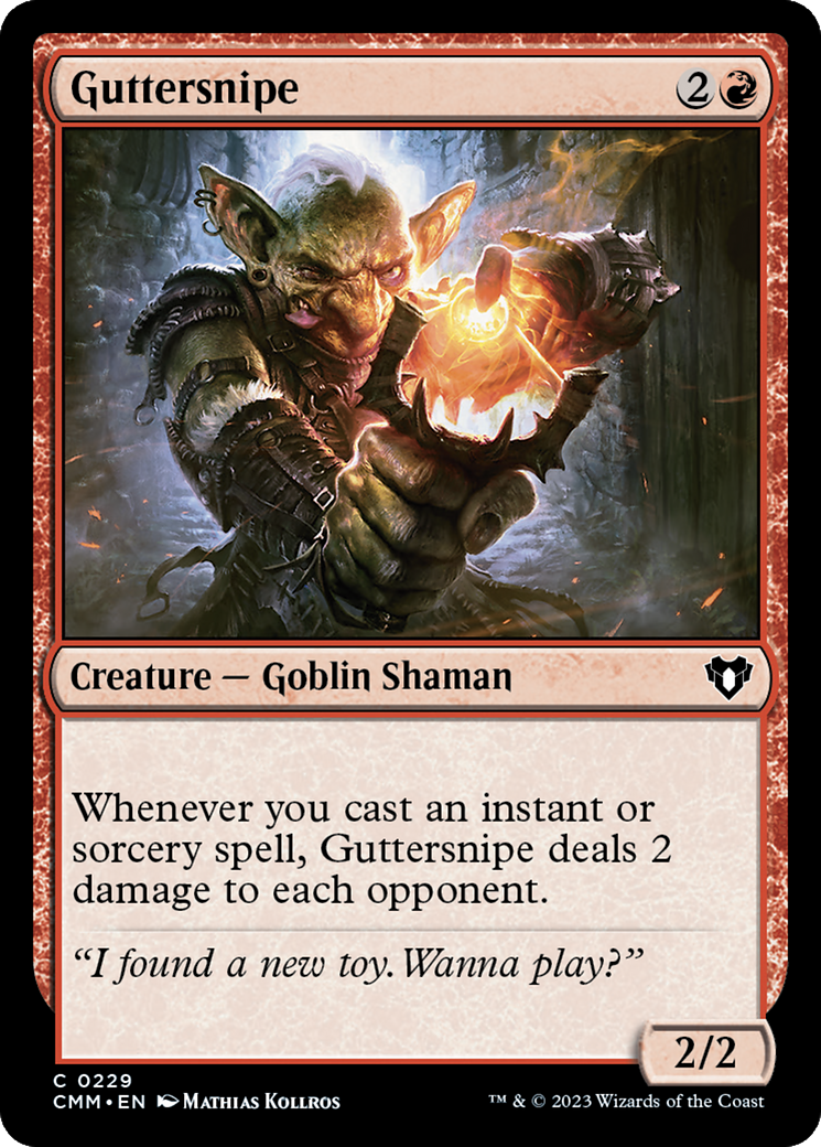 Guttersnipe [Commander Masters] | Local Legends