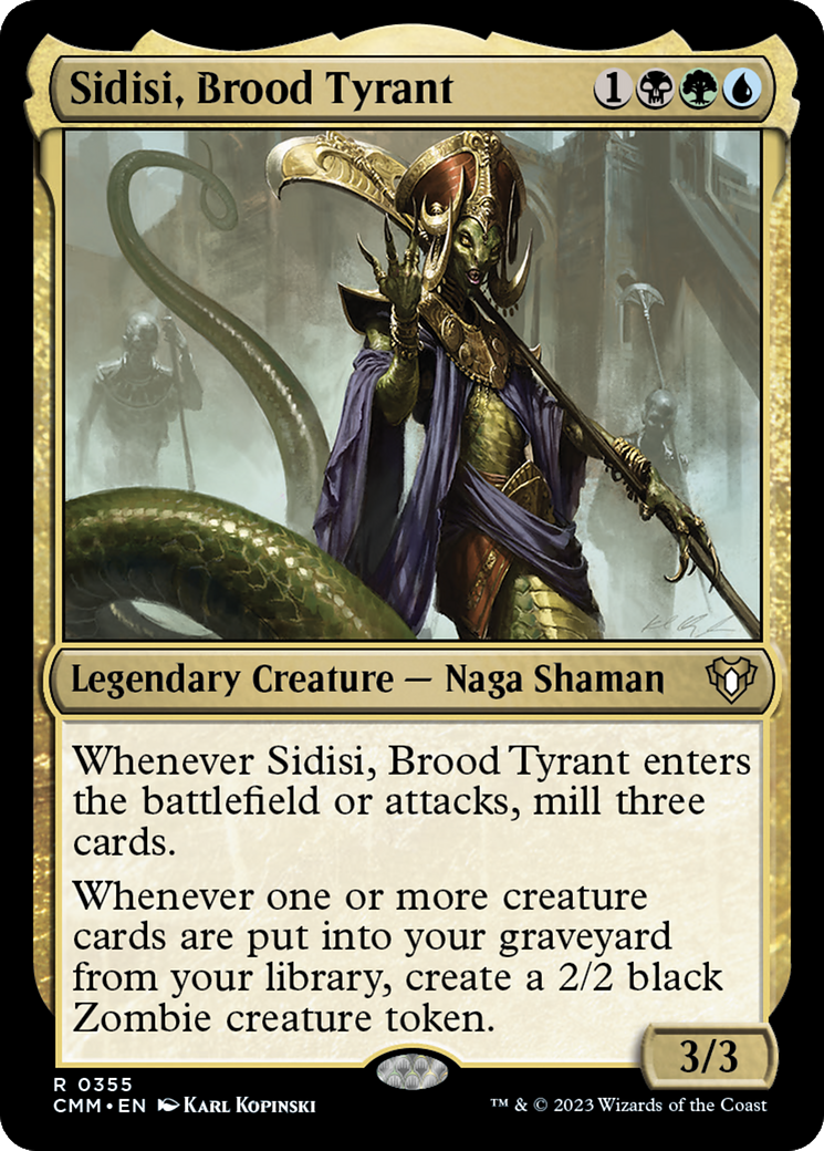 Sidisi, Brood Tyrant [Commander Masters] | Local Legends