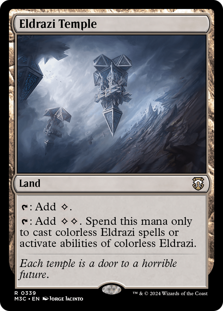 Eldrazi Temple (Ripple Foil) [Modern Horizons 3 Commander] | Local Legends