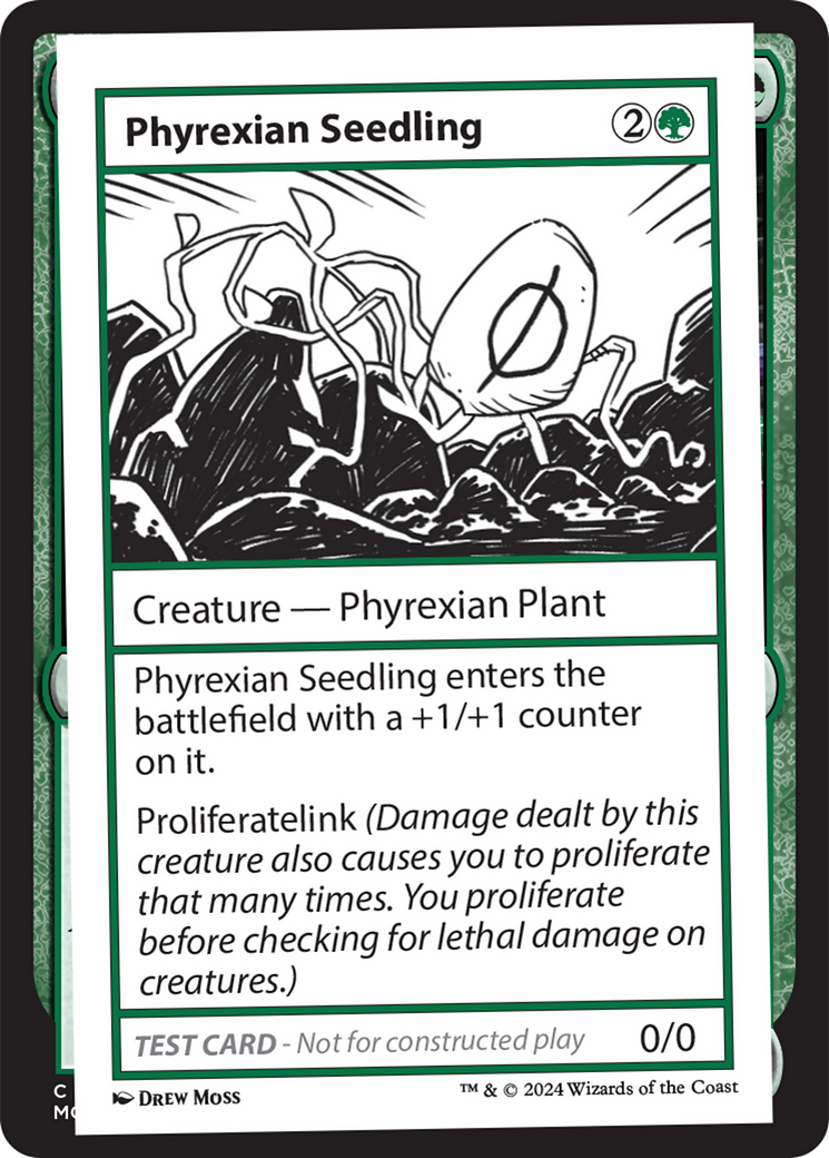 Phyrexian Seedling [Mystery Booster 2 Playtest Cards] | Local Legends