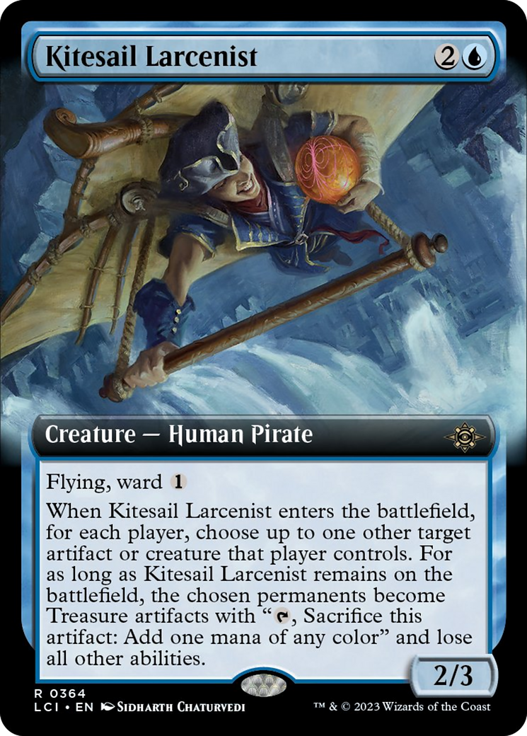 Kitesail Larcenist (Extended Art) [The Lost Caverns of Ixalan] | Golgari Games