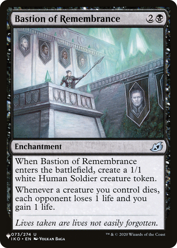 Bastion of Remembrance [The List] | Local Legends