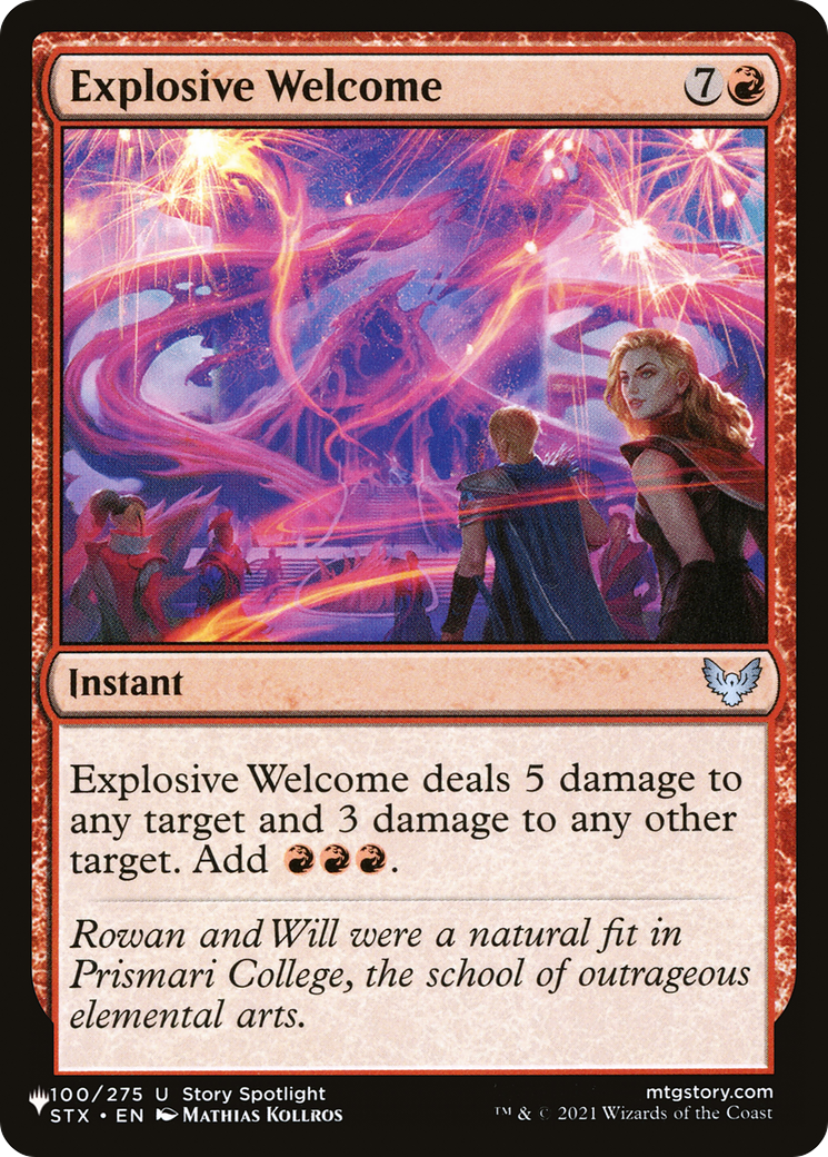 Explosive Welcome [The List] | Local Legends