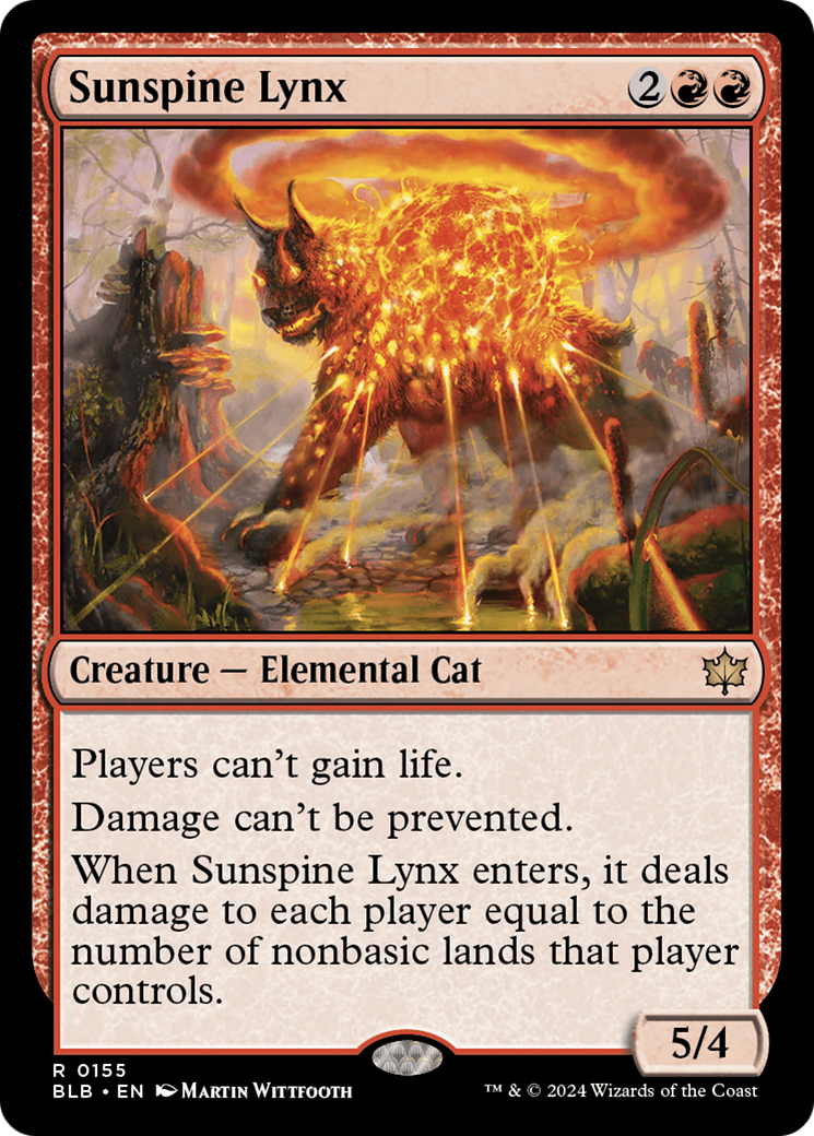 Sunspine Lynx [Bloomburrow] | Local Legends