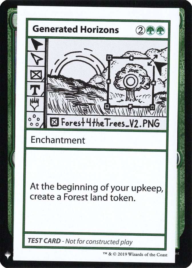 Generated Horizons [Mystery Booster Playtest Cards] | Local Legends