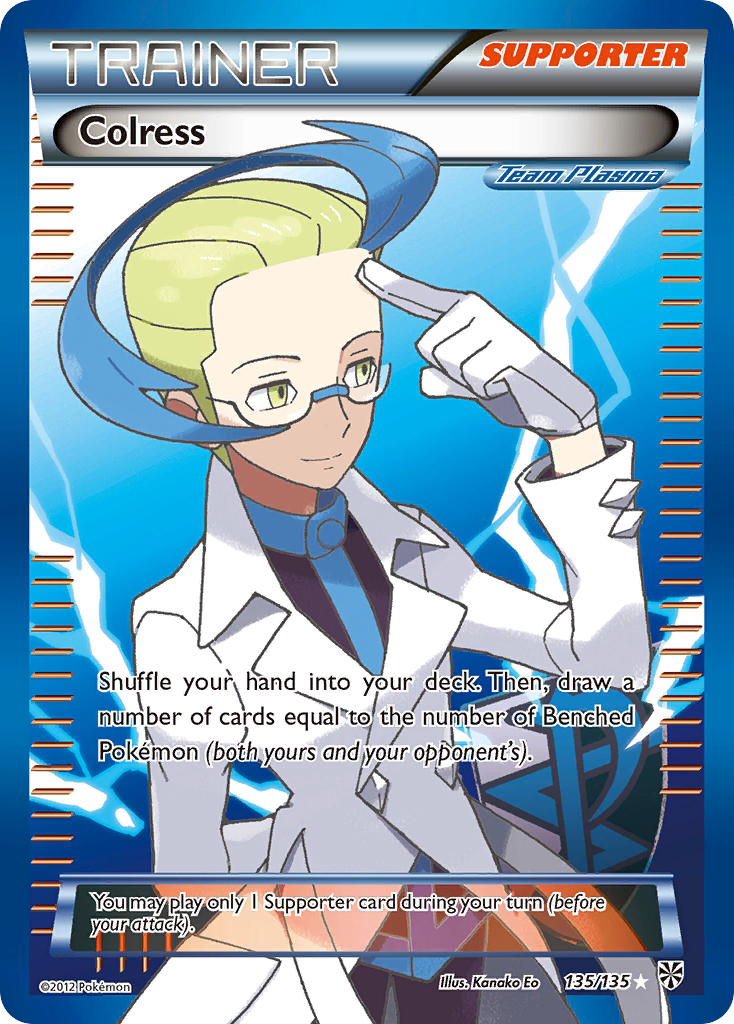 Colress (135/135) [Black & White: Plasma Storm] | Local Legends